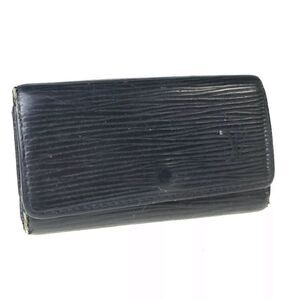 Louis Vuitton Epi Black 4 hook key case GUC